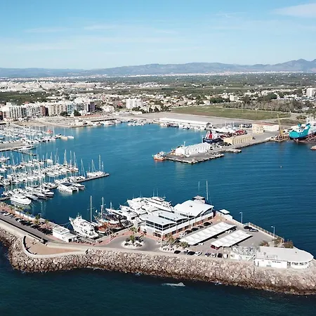 Apartment Illes Columbretes, En El Puerto Deportivo De Borriana, Con Wifi Gratuito Y Smart Tive Y Unas Vistas Increibles El Grado